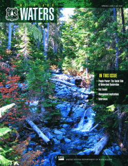 USFS Wildland Waters (Spring 2006)
