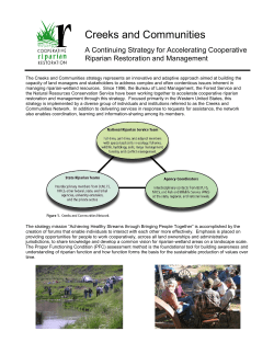 Creeks & Communities Handout 3