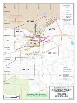 Proposed Prospecting Map