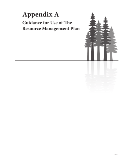 Salem ROD/RMP Appendices A-D 2.5 MB