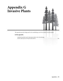 Appendix G Invasive Plants 1 MB