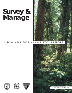 Fiscal Year 2001 Annual Status Report