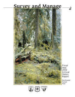 Fiscal Year 2002 Annual Status Report