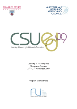 2009 CSU Ed Program (.pdf)