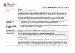 Essay EML110