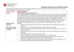 Briefing Paper BIO327