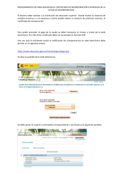 certificat d'incorporaci