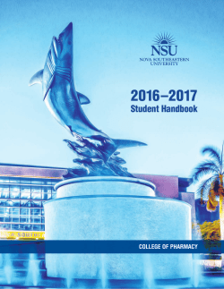 Student Handbook