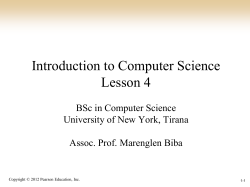 Machine Architecture and Program Execution