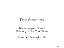Introduction to abstract data types. The Stack &nbsp;