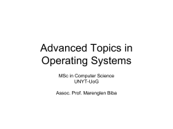 Fault Tolerance &nbsp;&nbsp;&nbsp;