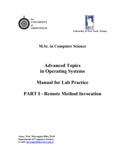 Lab Manual