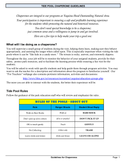 How to Be a Great Chaperone in the Tide Pools