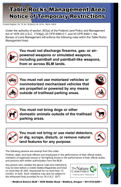 Temporary Restrictions Poster