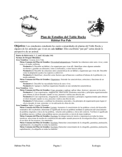 Amigos de H bitat por correspondencia