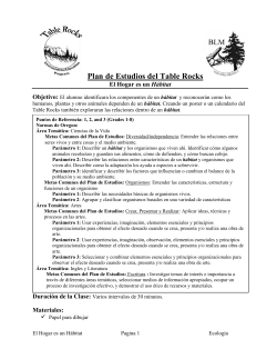 El Hogar es un H bitat