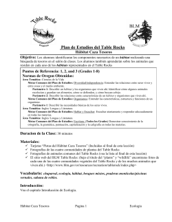 H bitat Caza Tesoros