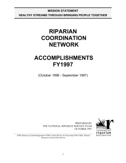 1997 Accomplishment Report