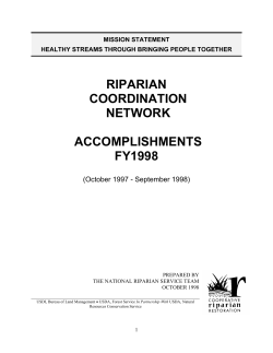 1998 Accomplishment Report
