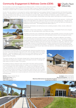 Community Engagement and Wellness Centre