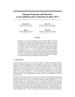 http://papers.nips.cc/paper/5136-fantope-projection-and-selection-a-near-optimal-convex-relaxation-of-sparse-pca.pdf