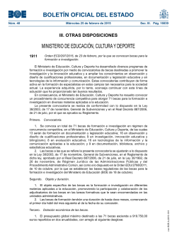 Beques de formaci i recerca