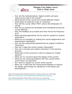 Questions to Think About