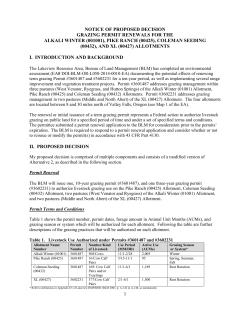 Finding of No Significant Impact,Decision Record