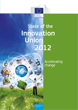 State of the Innovation Union Report 2012