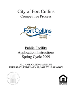 spr facility instructions