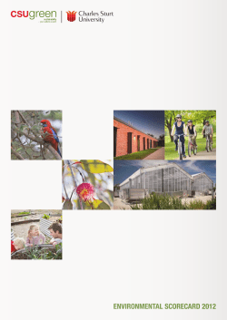 2012 Environmental Scorecard