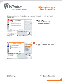 Slide Annotation