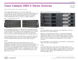 Cisoc Catalyst 2960-X Series Switches