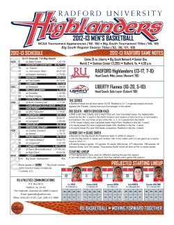 Radford Game Notes