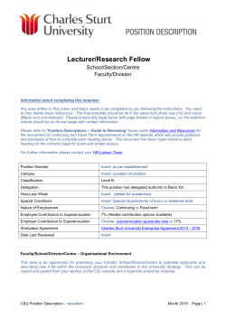 Academic Level B Template