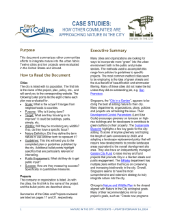 Precedents and Case Studies