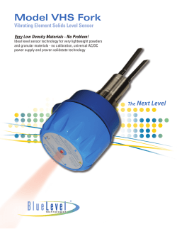 Model VHS Fork Sales Flyer