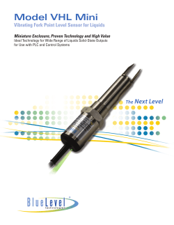 Model VHL Mini Sales Flyer