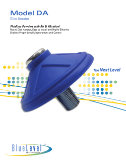 Model DA Sales Flyer