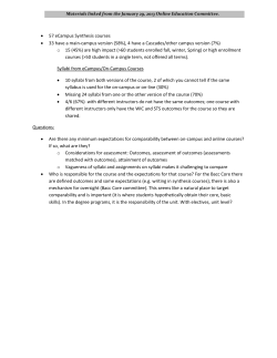 Comparison document
