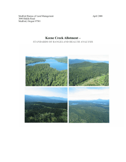 Keene Rangeland Health Assessment - 7/08 795 KB