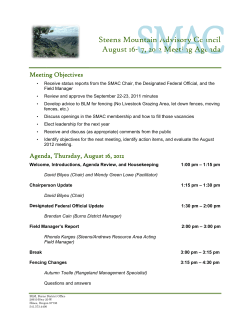 August 16-17, 2012 Draft Meeting Agenda