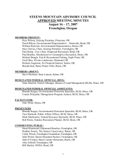 August 16-17, 2007 Final Meeting Minutes