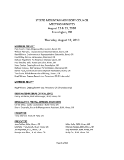 August 12-13, 2010 Final Meeting Minutes