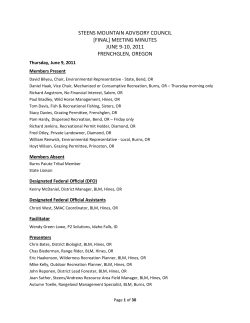 June 9-10, 2011 Final Meeting Minutes