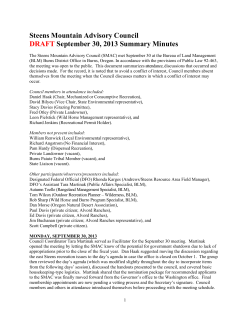 September 30, 2013 Final Meeting Minutes