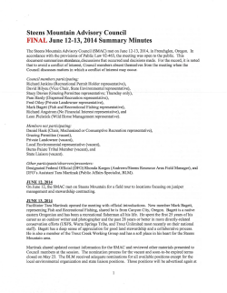 June 12-13, 2014 Final Meeting Minutes