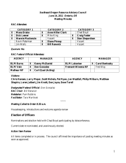 June 14, 2011 Final Meeting Minutes