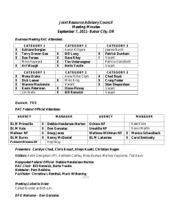 September 7-8, 2011 Final Meeting Minutes