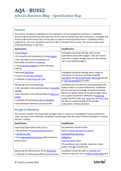 Download the AQA BUSS2 Specification Resource Map here: